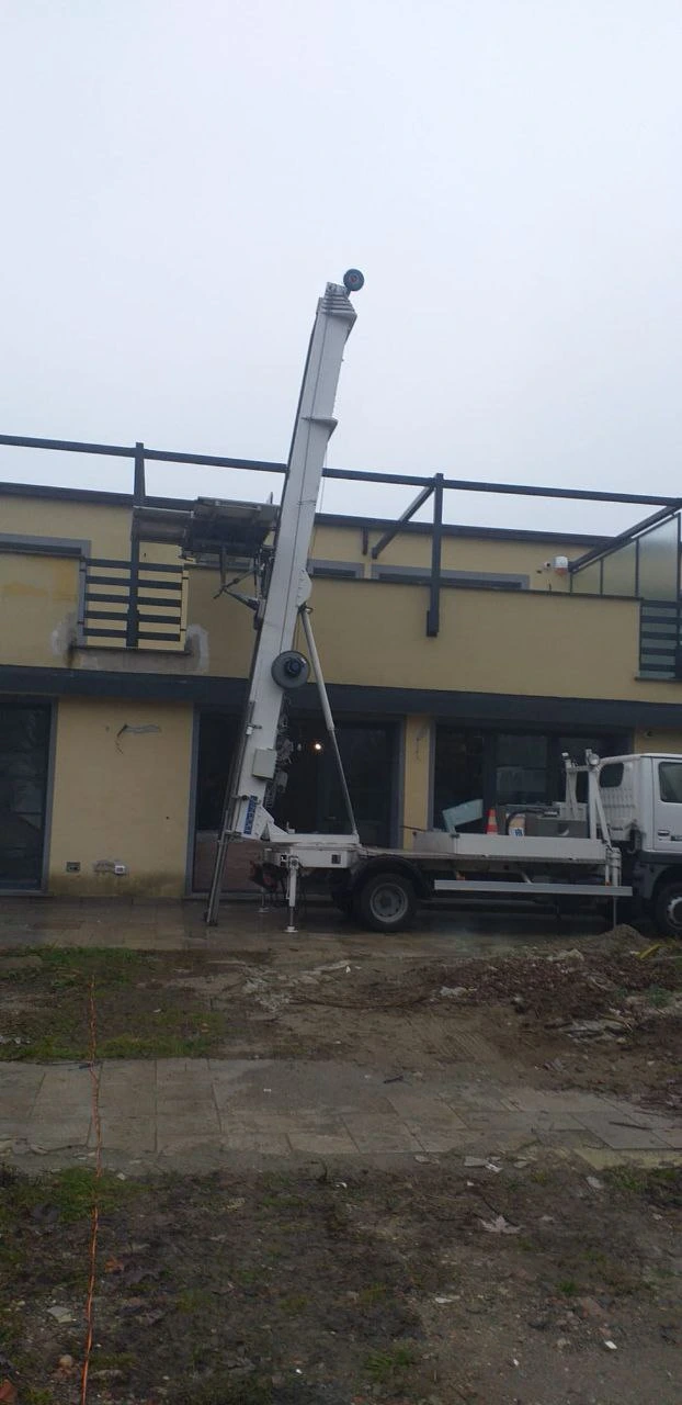 Team di traslocatori in pausa